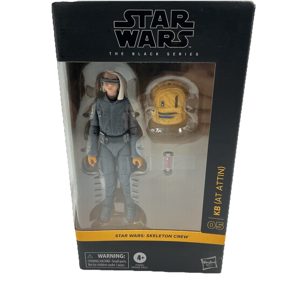 Star Wars The Black Series KB AT ATTIN Skeleton Crew Action Figure #05 NEW